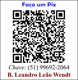 Pix Igreja Canoas Chave (51) 99692-2064