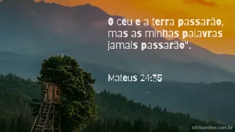 Mateus 24:35